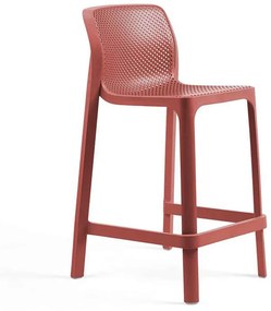 Scaun Exterior Nardi - Net Stool Mini Corallo