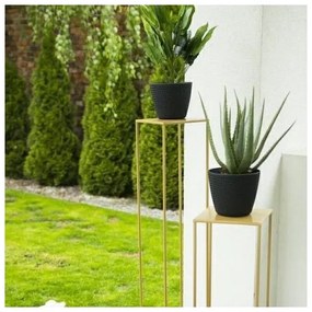 Suport pentru flori 130x24 cm, culoare aurie