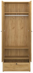 Dulap de haine Keira (Stejar craft auriu). 1052996