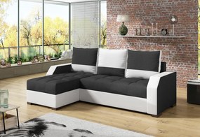 Supermobel Coltar ARIS, 250x90x150, sawana14/soft017white, stanga