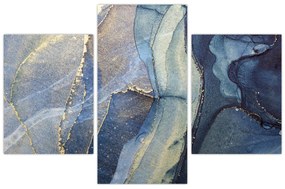 Tablou - Abstracție cu cerneală cu alcool (90x60 cm)