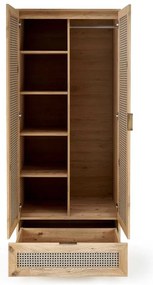 Dulap pentru haine Rustico, stejar artisan