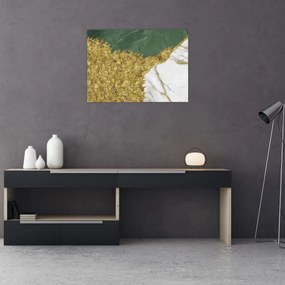 Tablou - Marmură verde N⁰2 (70x50 cm)