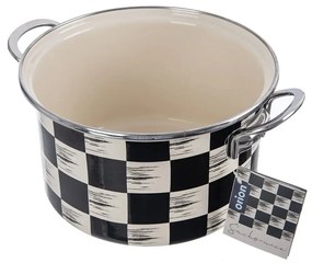 Orion Oală emailată Șah Lem, 3 l, diametru 20 cm