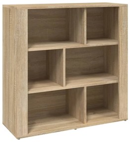 819487 vidaXL Servantă, stejar sonoma, 80x30x80 cm, lemn prelucrat