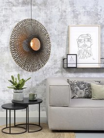 Lustra suspendata din bambus KALIMANTAN vertical L, 87cm