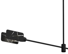 Lustră pe tijă ASTRA 2xE27/60W/230V neagră