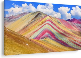Tablou - Muntele Curcubeu, Peru (90x60 cm)