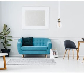 ITALUX MDM-2563/1 GD+CL - Lustră pe cablu FRANCIS 1xE27/40W/230V negru/auriu