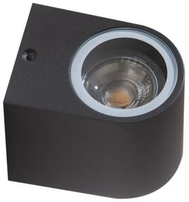 Aplică de exterior RIMINI 1xGU10/35W/230V IP54 rotundă Azzardo AZ4265