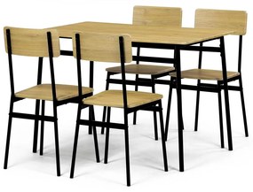 Set mobilier sufragerie Anasagasti 2 (stejar sălbatic) (pentru 4 persoane). 1120646