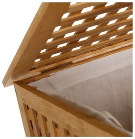 Coș din bambus pentru rufe 60 l - Casa Selección