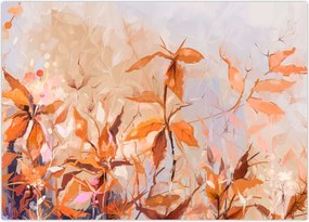 Tablou - Flori pictate (70x50 cm)