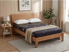 Cearsaf din microfibra VISATA negru 180x200 cm