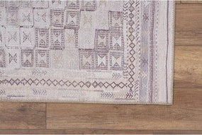 Covor SOUL CHENILLE, 75x150 cm, forma dreptunghiulara, poliester, bej,
