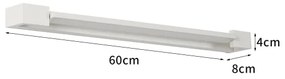 Brilagi- Iluminare LED pentru oglindă de baie AQUA LINE LED/18W/230V 60 cm IP44 albă