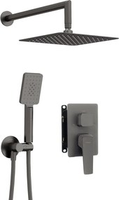 Blur Set de duș cu montare îngropată, cu BOX pentru baterie BXYZDQLM