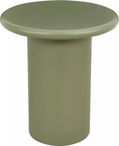 Măsuță cafea TIP, verde olive mat/verde olive, metal/MDF, 45x45x40 cm