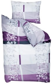 Lenjerie de pat bumbac Luxury mov