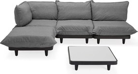 Set de grădină Paletti Large cu masă, culori multiple - Fatboy Culoare: gri piatră