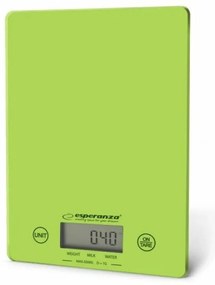 Cantar de bucatarie Esperanza Lemon EKS002G max. 5kg Verde