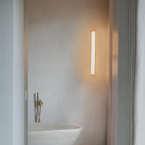 Aplică de perete pentru baie din alamă 62 cm inclusiv LED IP44 - Cascada