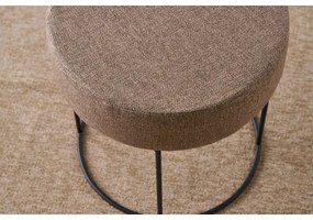 Taburet RELO, Ø 40 cm, maro