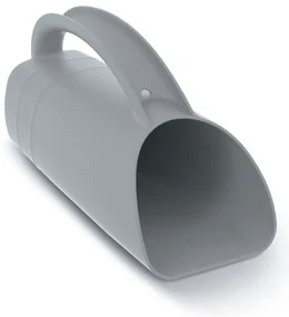 Udato de gradina multifunctional, plastic ABS, gri