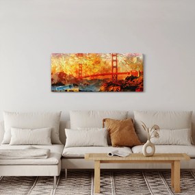 Tablou - Golden Gate, SanFrancisco, California (120x50 cm)