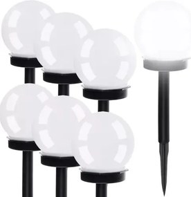 Gardlov Set de lămpi solare de grădină - globuri - 6 buc.
