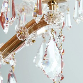 Aplica de perete de lux cristal Swarovski Maria Theresia-A 3L 24K gold plated