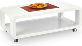 Masuta cafea FUTURA, alb, 105x58x38 cm