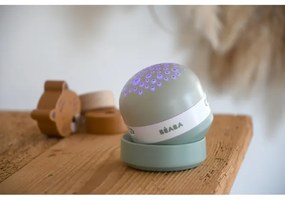 Beaba PIXIE - Proiector muzical USB/5V, 1300 mAh, verde