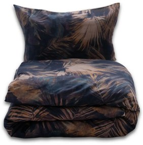 Lenjerie de pat din bumbac și in Frunze, 160 x 200 cm, 2 buc. 70 x 80 cm