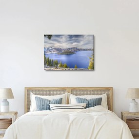 Tablou lacul montan (70x50 cm)