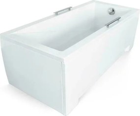 Set masca frontala si laterala pentru cada Besco Modern/Shea 130 cm