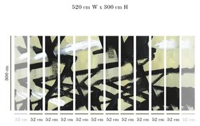 Tapet VLAdiLA Dreamscape Wasabi Yellow 520 x 300 cm