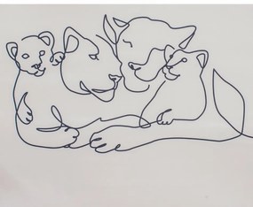 Nou copil pentru copii canapea pat Lion familie