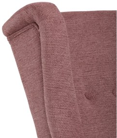 Fotoliu cu spătar înalt PINK2, roz