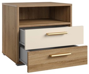 Noptieră Verdeene (stejar sălbatic + bej). 1091833