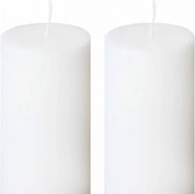 Set 2 Lumanari Nunta Mire si Mireasa imbratisati gri 7 cm, 60 cm