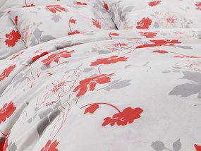 Lenjerie de pat din bumbac rosu ROUGE Dimensiune lenjerie de pat: 70 x 90 cm | 140 x 200 cm