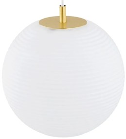 Lustra, Pendul design modern Evans 30cm, alb