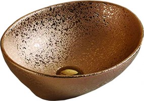 Mexen Elza chiuveta pe blat 40 x 33 cm, cupru - 21014051