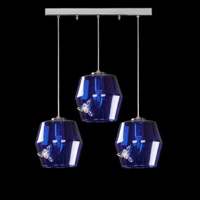 Lustra cu 3 pendule design LUX NIGHT SKY 07-CH
