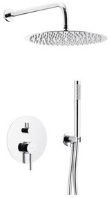 Set de duș cu baterie ascunsă KFA Armatura 5039-501-00 MOZA crom lucios