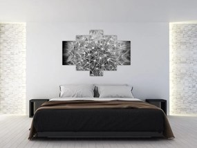 Tablou păpădie gri (150x105 cm)