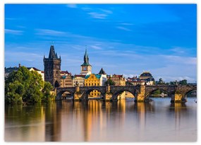 Tablou cu podul Carol (70x50 cm)