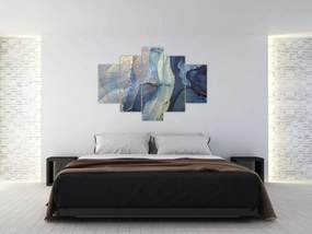 Tablou - Abstracție cu cerneală cu alcool (150x105 cm)