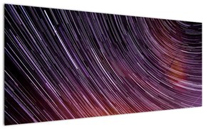 Tablou cu stele șterse pe cer (120x50 cm)